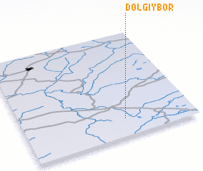 3d view of Dolgiy Bor