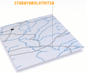 3d view of Staraya Bolotnitsa