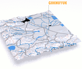 3d view of Gökhüyük