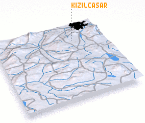 3d view of Kızılcaşar