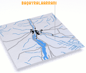 3d view of Bāqayr al Warrānī