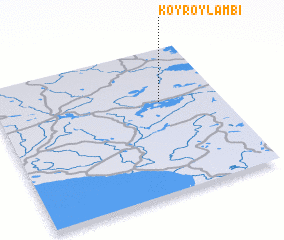 3d view of Koyroy-Lambi