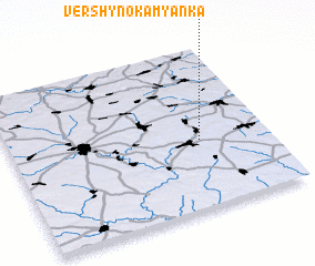 3d view of Vershyno-Kam”yanka