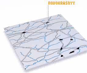 3d view of Novokrasnyy