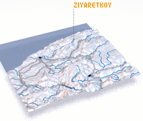 3d view of Ziyaretköy