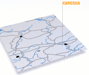 3d view of Kamenka