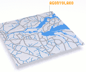 3d view of Agonyolako