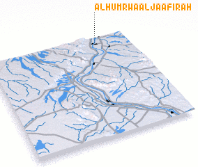 3d view of Al Ḩumr wa al Ja‘āfirah