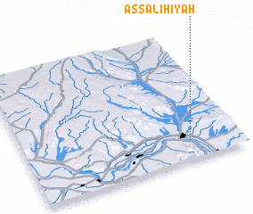 3d view of Aş Şāliḩīyah