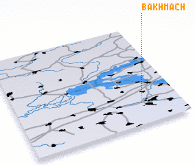 3d view of Bakhmach