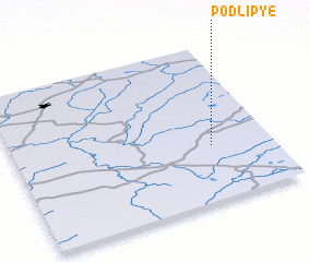 3d view of Podlip\