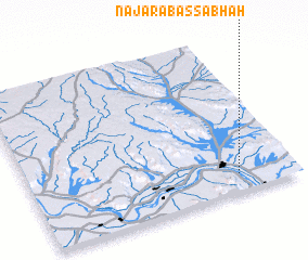 3d view of Naj‘ ‘Arab as Sabḩah