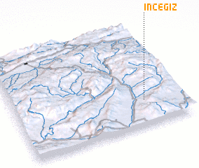 3d view of İnceğiz