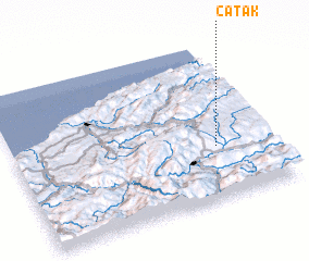 3d view of Çatak