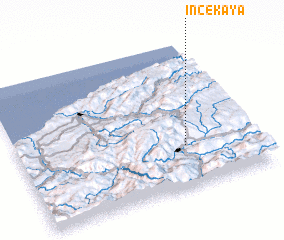 3d view of İncekaya