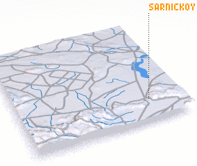 3d view of Sarnıçköy