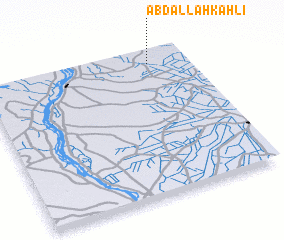 3d view of ‘Abd Allāh Kaḩlī