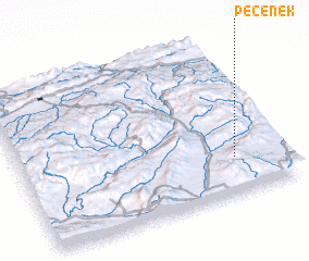 3d view of Peçenek