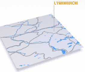 3d view of Lyakhovichi