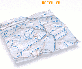 3d view of Köçekler