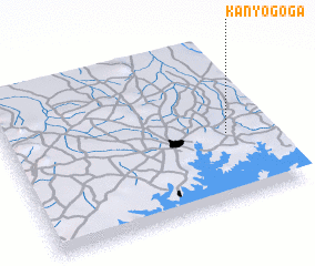 3d view of Kanyogoga