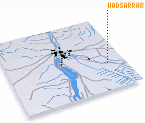 3d view of Wad Sarrār