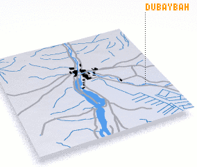 3d view of Dubaybah