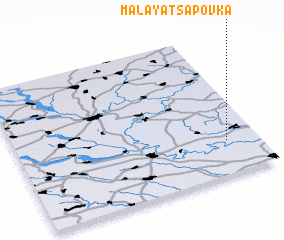 3d view of Malaya Tsapovka