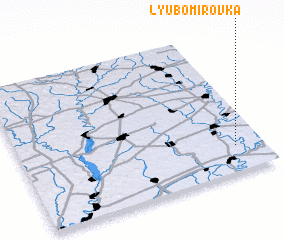 3d view of Lyubomirovka