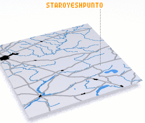 3d view of Staroye Shpunto