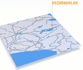 3d view of Rozh-Navolok