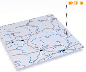 3d view of Kamenka