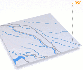 3d view of José