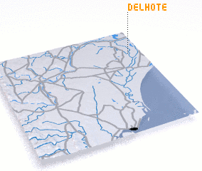 3d view of Delhote