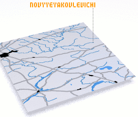 3d view of Novyye Yakovlevichi