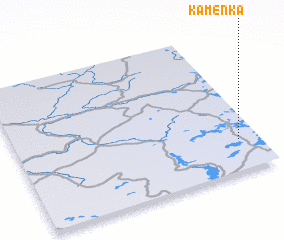 3d view of Kamenka