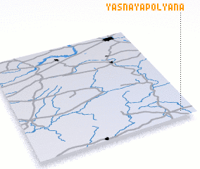 3d view of Yasnaya Polyana