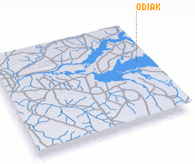 3d view of Odiak