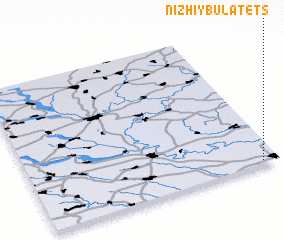 3d view of Nizhiy Bulatets