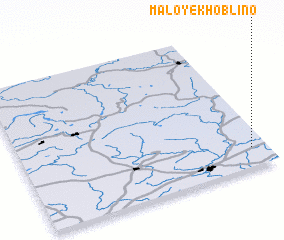 3d view of Maloye Khoblino