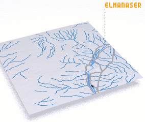 3d view of El Manaser