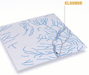 3d view of El Komor