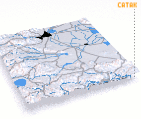 3d view of Çatak