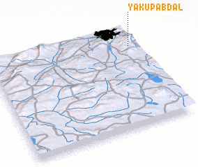 3d view of Yakupabdal