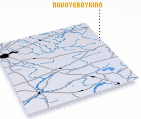 3d view of Novoye Brykino