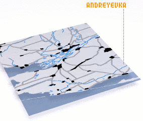 3d view of Andreyevka