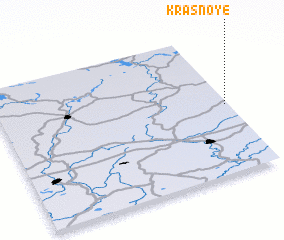 3d view of Krasnoye