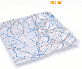 3d view of Chaine