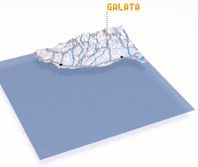 3d view of Galata