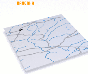 3d view of Kamenka